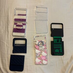 Samsung Flip Phone Cases 5 Lot